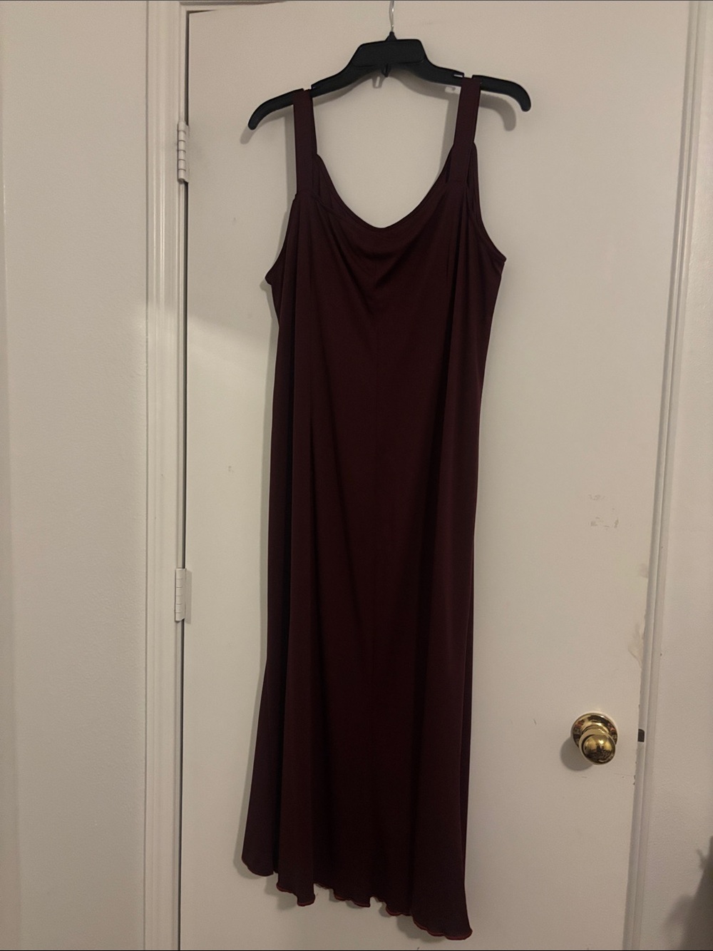 Burgundy Floral Lace Tunic Top and Skirt - Picture 7 of 11